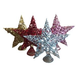 Christmas Star‎ Tree Topper Decor Lot of 4